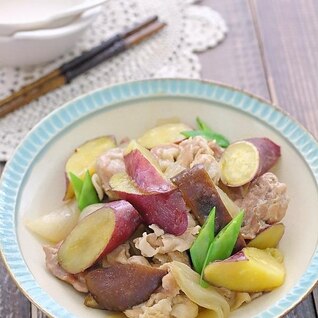 豚肉とさつまいもの煮物